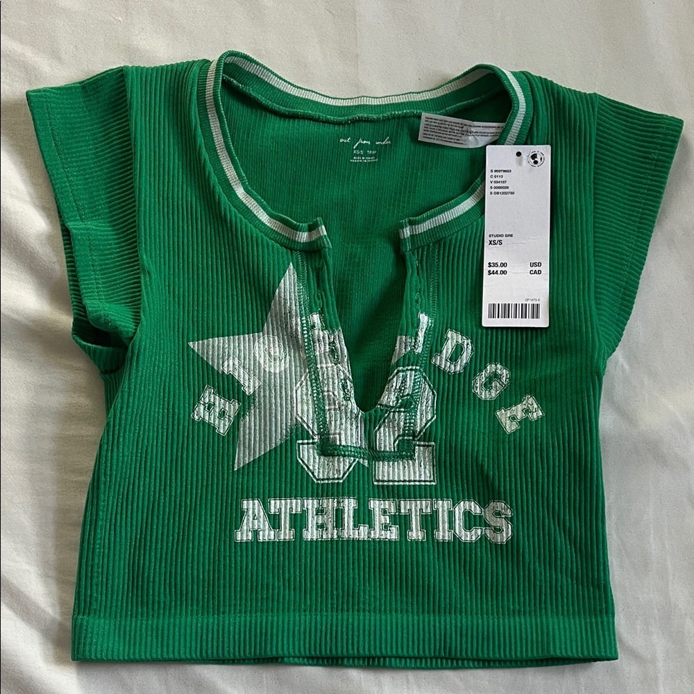 Urban Outfitters Green Athletics crop
